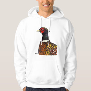 Pheasant:  Ringneck Head Hoodie