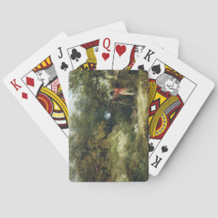 Pheasant Shooting (oil on canvas) 3 Playing Cards