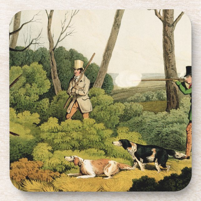 'Pheasant Shooting', pub. by Thomas McLean, 1820 ( Coaster (Front)