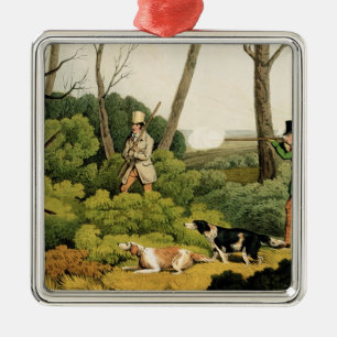 'Pheasant Shooting', pub. by Thomas McLean, 1820 ( Metal Tree Decoration