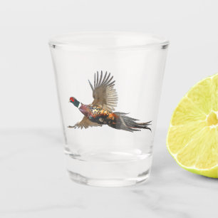 Pheasant shot glass