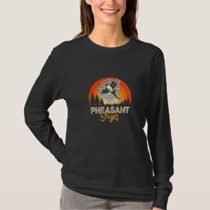 Pheasant Slayer Hunting Flying Bird T-Shirt