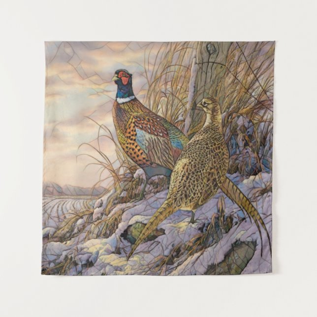 Pheasant Tapestry (Front)