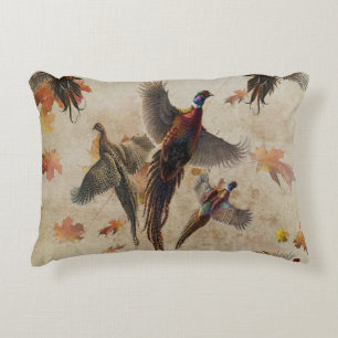Pheasant tapestry poster acrylic print triptych k decorative cushion