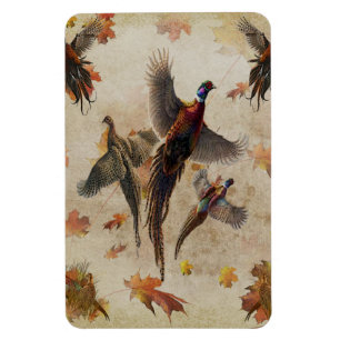 Pheasant tapestry poster acrylic print triptych k magnet