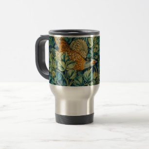 Pheasant Tapestry - William Morris Travel Mug