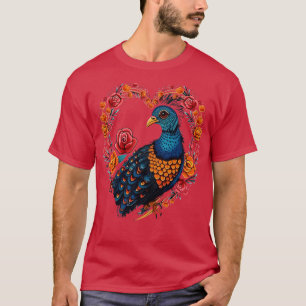 Pheasant Valentine Day T-Shirt