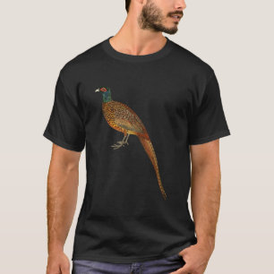 Pheasant Vintage Bird Graphic T-Shirt