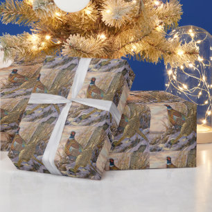 Pheasant  wrapping paper