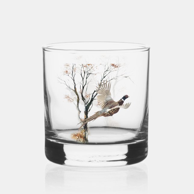 Pheasants Forever Whiskey Glass (Front)