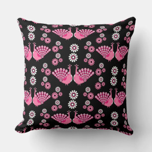 Pheasants Peacock Art Cushion