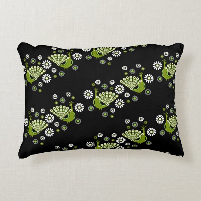 Pheasants Peacock Art Decorative Cushion (Front)