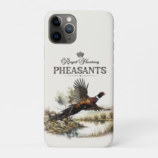Pheasants, Royal Hunting Art  Case-Mate iPhone Case (Back)