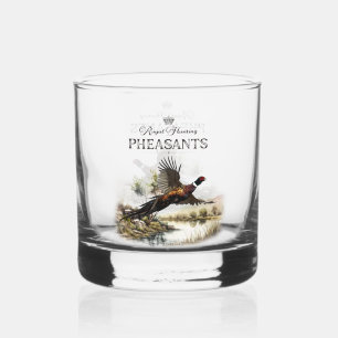 Pheasants, Royal Hunting Whiskey Glass