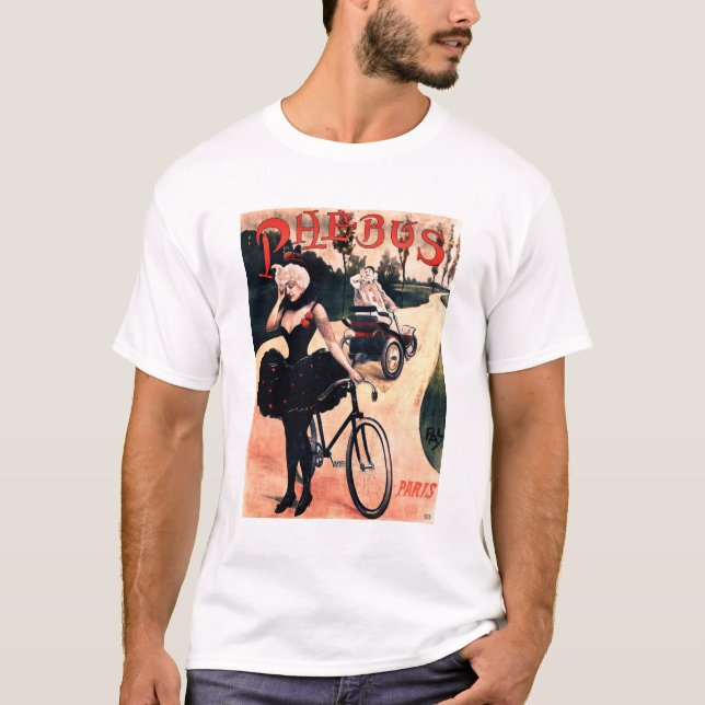 PHEBUS BICYCLES France Paris PAL Jean Paleologu Ad T-Shirt (Front)