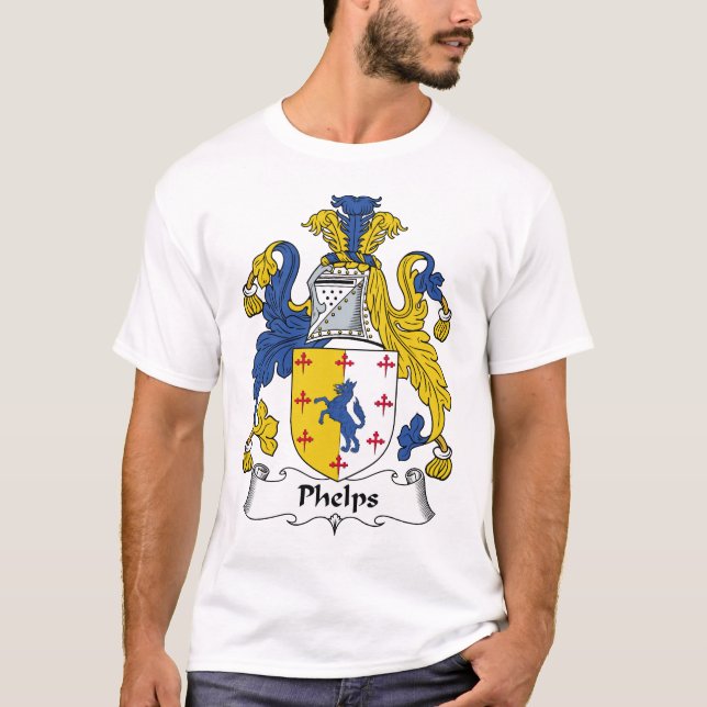 Phelps Family Crest T-Shirt (Front)