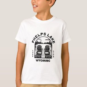 Phelps Lake Wyoming Outdoors Vintage  T-Shirt