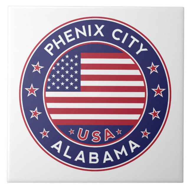 Phenix, Alabama Tile (Front)
