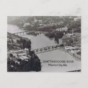 Phenix City Alabama Postcard