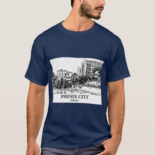 Phenix City Alabama T-Shirt (Front)