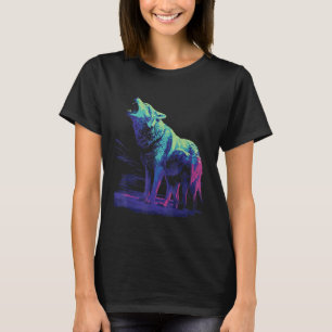 Phenomenal Howling Wolves Wolf Pack Retro Awesomen T-Shirt