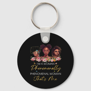 Phenomenal Woman Double Sided Keychain