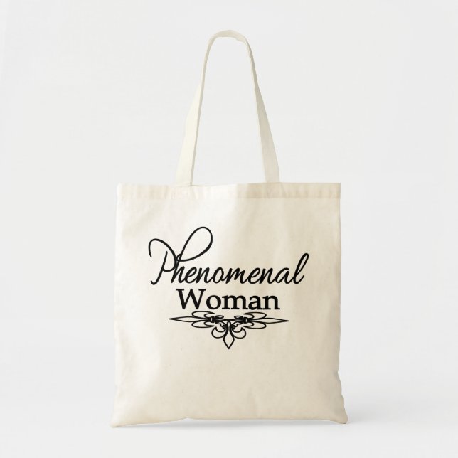 Phenomenal Woman Mother's Day/Any Day Tote Bag (Front)