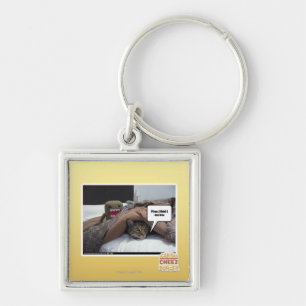 Phew I think I lost him Key Ring