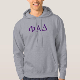 Phi Alpha Delta Greek Letters Hoodie