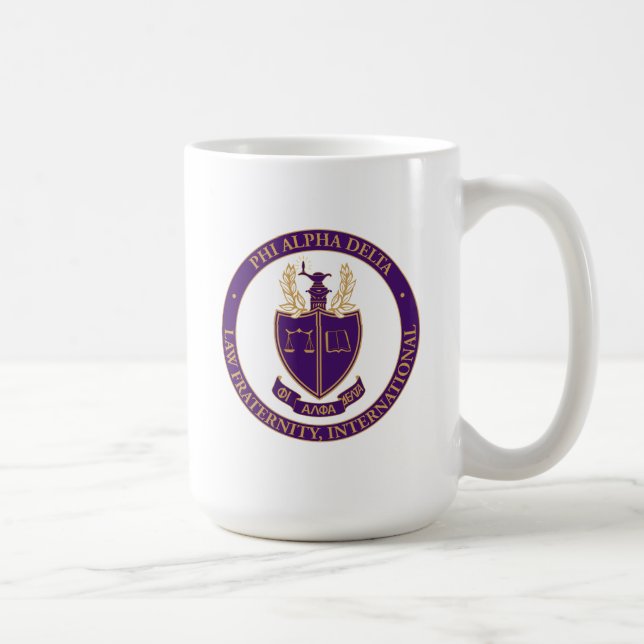 Phi Alpha Delta Logo Coffee Mug (Right)