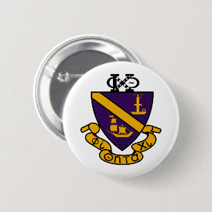 Phi Chi Theta Colour Crest 6 Cm Round Badge