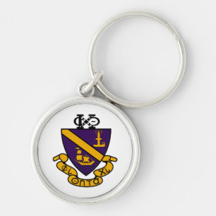 Phi Chi Theta Colour Crest Key Ring
