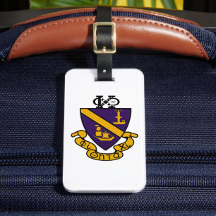 Phi Chi Theta Colour Crest Luggage Tag