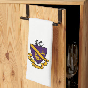 Phi Chi Theta Colour Crest Tea Towel