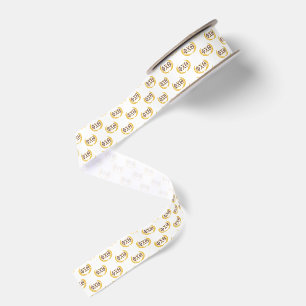 Phi Chi Theta Greek with Wreath Grosgrain Ribbon