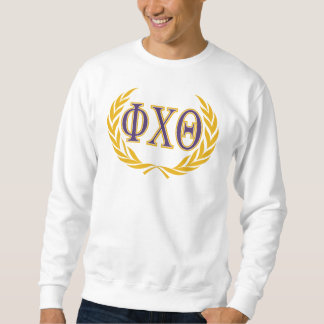 Phi Chi Theta | Greek with Wreath Sweatshirt