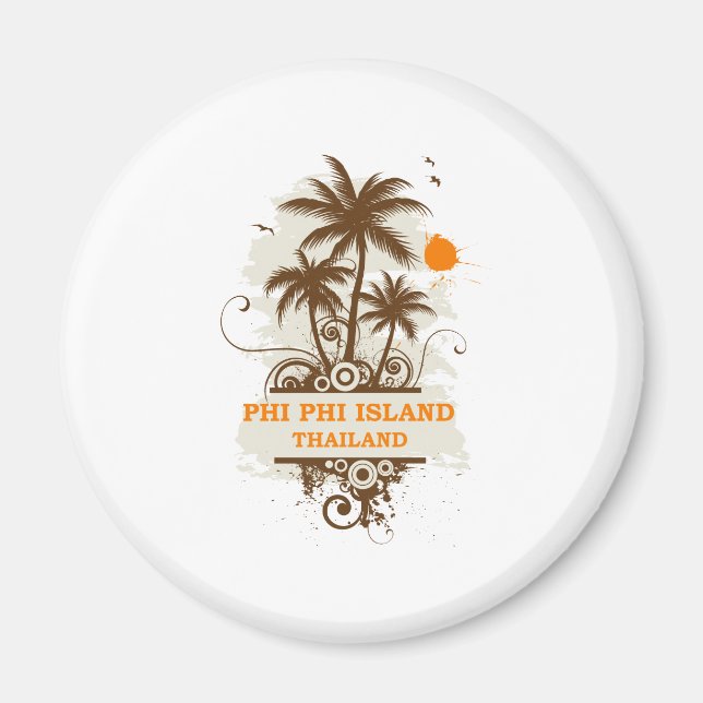 Phi Phi Island Thailand Magnet (Front)