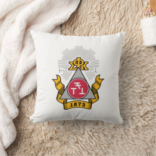 Phi Sigma Kappa Crest Cushion