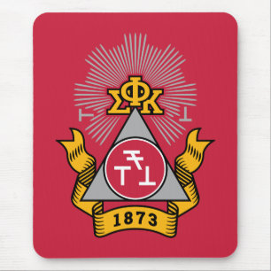Phi Sigma Kappa Crest Mouse Mat