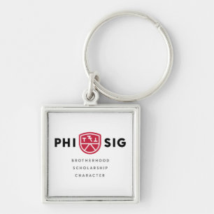 Phi Sigma Kappa Principles Key Ring