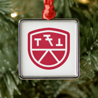 Phi Sigma Kappa Shield Metal Tree Decoration
