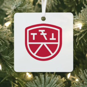 Phi Sigma Kappa Shield Metal Tree Decoration