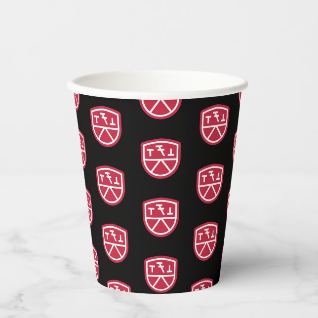 Phi Sigma Kappa Shield Paper Cups (Front)