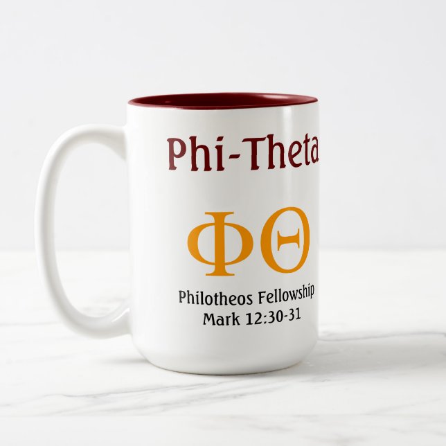Phi-Theta Mug (Left)