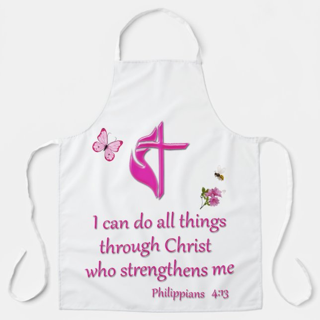 Phiilipeans 4:16  apron (Front)