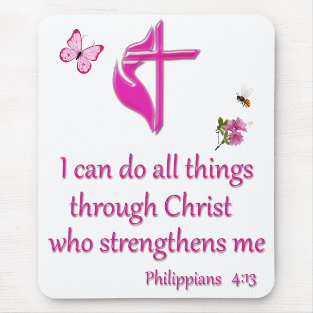 Phiilipeans 4:16  mouse mat (Front)