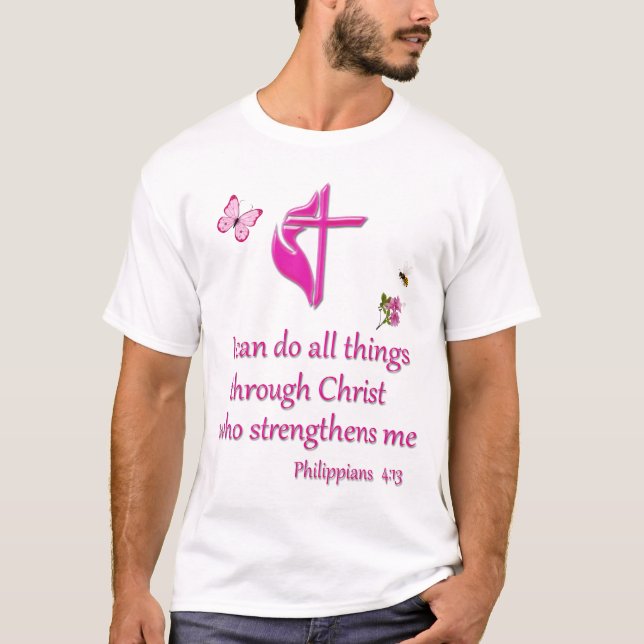 Phiilipeans 4:16  T-Shirt (Front)
