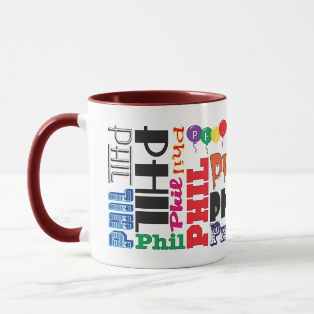 Phil Coffee Mug (Left)