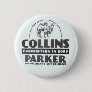 Phil Collins for President 2020 6 Cm Round Badge