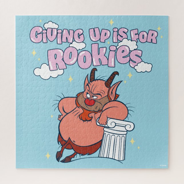 Phil - Giving Up is for Rookies Jigsaw Puzzle (Vertical)